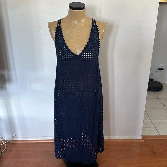 echo beach dress ZESICA Women's Summer Floral Sleeveless Maxi Dress 2026 Boho Mesh Beac   zesica